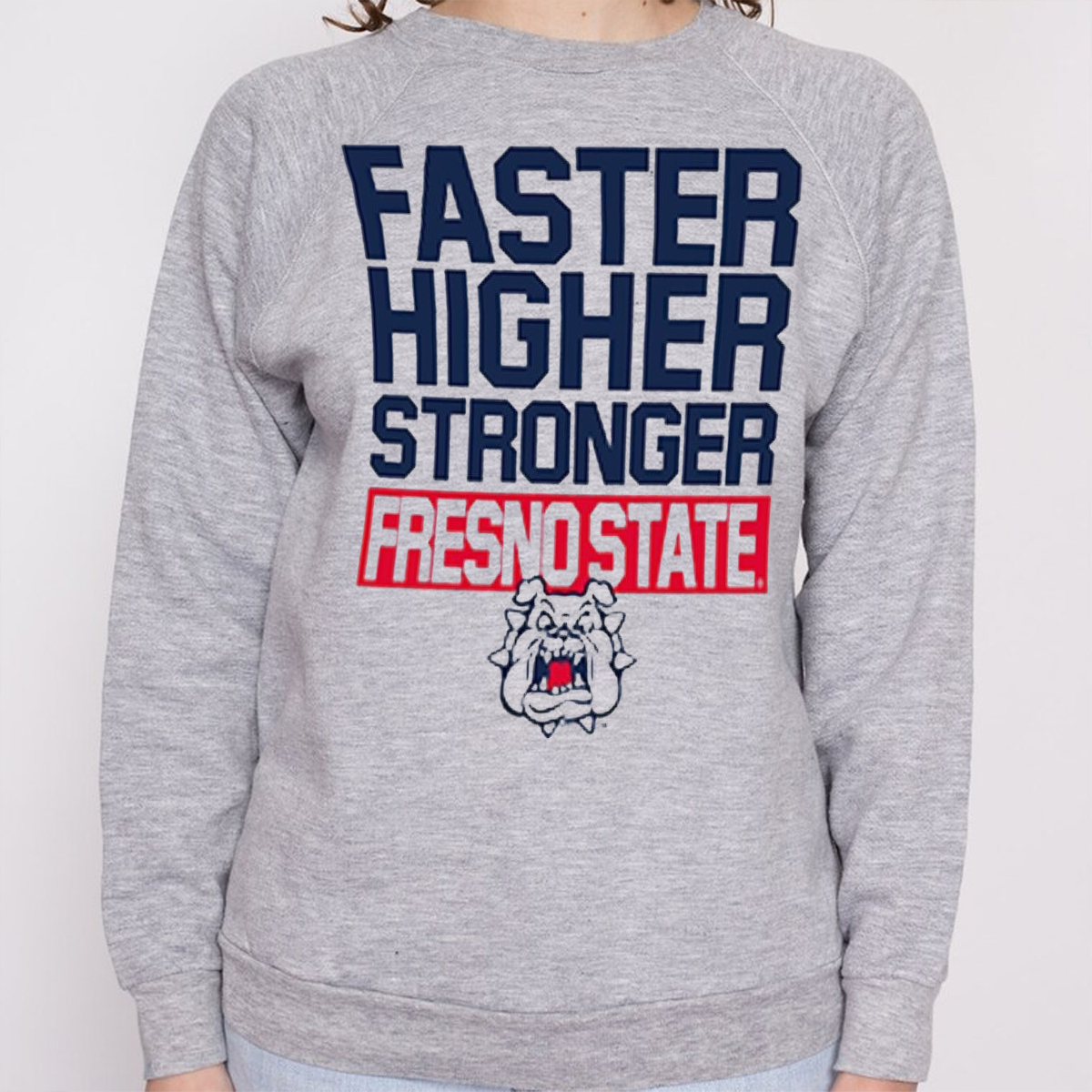 Fresno State University Bulldogs NCAA Logo Workout T-Shirt - Athletic Apparel