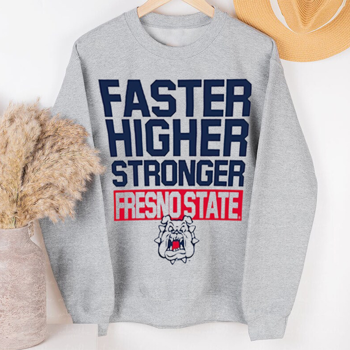 Fresno State University Bulldogs NCAA Logo Workout T-Shirt - Athletic Apparel