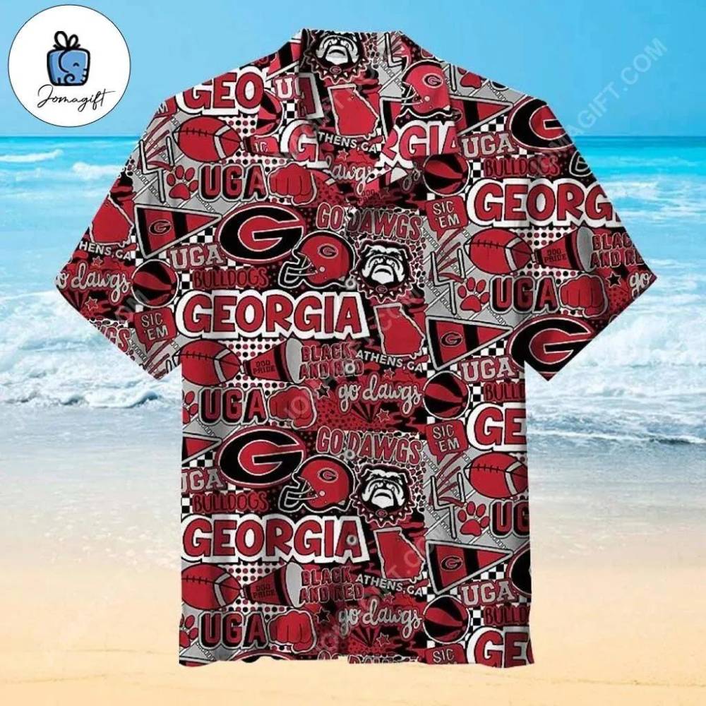Georgia Bulldogs Hawaiian Shirt - Best-Selling Design For Fans