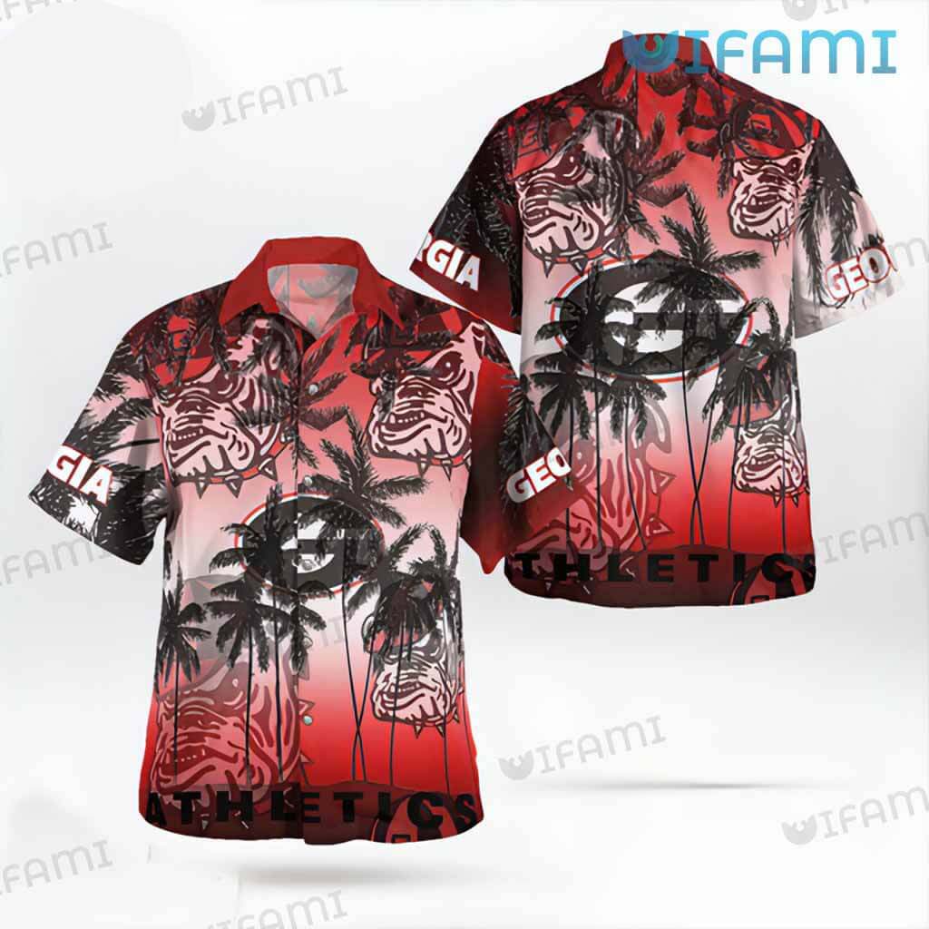 Georgia Bulldogs Mascot Coconut GA Football Hawaiian Shirt Gift
