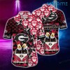 Georgia Bulldogs Mickey Minnie Hawaiian Shirt - Gift For Fans