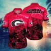 Georgia Bulldogs NCAA Flower Hawaii Shirt For Fans Ver 20