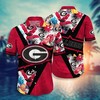 Georgia Bulldogs NCAA Flower Hawaii Shirt For Fans Ver 21
