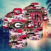 Georgia Bulldogs NCAA Flower Hawaii Shirt For Fans Ver 22
