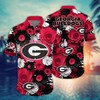 Georgia Bulldogs NCAA Flower Hawaii Shirt For Fans Ver 26