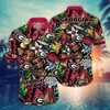 Georgia Bulldogs NCAA Flower Hawaii Shirt For Fans Ver 31