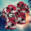 Georgia Bulldogs NCAA Flower Hawaii Shirt For Fans Ver 5