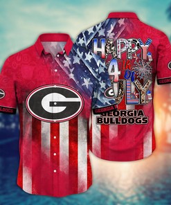 Georgia Bulldogs NCAA Hawaii Shirt Ver 1