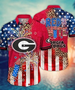 Georgia Bulldogs NCAA Hawaii Shirt Ver 3