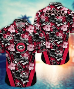 Georgia Bulldogs NCAA Hawaiian Shirt, Aloha Shirt Ver 2