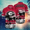 Georgia Bulldogs Palm Tree Hawaiian Shirt - Perfect Gift