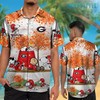 Georgia Bulldogs Snoopy Charlie Brown GA Football Hawaiian Shirt Gift