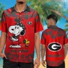 Georgia Bulldogs Snoopy Woodstock GA Football Hawaiian Shirt Gift