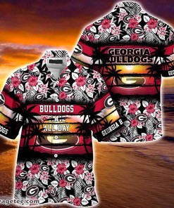 Georgia Bulldogs Summer Beach Hawaiian Shirt - Perfect Gift For Sports Fans 