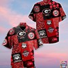 Georgia Bulldogs Summer Hawaiian Shirt and Shorts - Ideal For Fans 