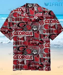 Georgia Bulldogs UGA Accessories Hawaiian Shirt - Gift For Fans