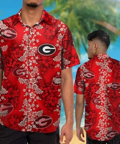 Georgia Bulldogs UGA Beach Lover Hawaiian Shirt
