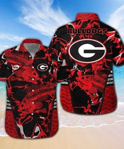Georgia Bulldogs UGA Hawaiian Shirt - Cool Gift For Beach Lovers