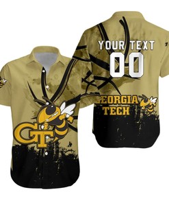 Georgia Tech Yellow Jackets Hawaiian Shirt for Fans of All Genders - Great for Any Event