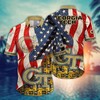 Georgia Tech Yellow Jackets NCAA Flower Hawaii Shirt For Fans Ver 10