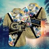 Georgia Tech Yellow Jackets NCAA Flower Hawaii Shirt For Fans Ver 11