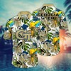 Georgia Tech Yellow Jackets NCAA Flower Hawaii Shirt For Fans Ver 2