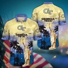 Georgia Tech Yellow Jackets NCAA Flower Hawaii Shirt For Fans Ver 37