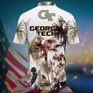 Georgia Tech Yellow Jackets NCAA Hawaii Shirt For Fans Ver 2