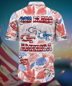 Georgia Tech Yellow Jackets NCAA Hawaii Shirt For Fans Ver 3