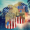 Georgia Tech Yellow Jackets NCAA Hawaii Shirt Ver 1