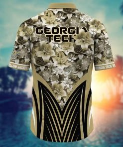 Georgia Tech Yellow Jackets NCAA Hawaiian Shirt, Aloha Shirt Ver 1
