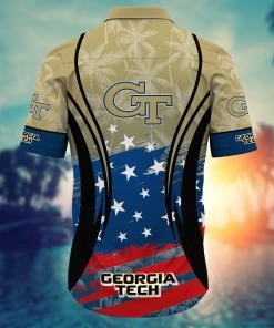 Georgia Tech Yellow Jackets NCAA Hawaiian Shirt For Fans
