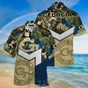 Georgia Tech Yellow Jackets NCAA Tropical Hawaiian Shirt and Shorts - Perfect For Sports Enthusiasts 