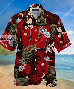 Get Beach Ready with Wisconsin Badgers Hawaiian Shirt