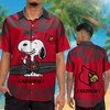 Get Festive with Snoopy and NCAA Louisville Cardinals Hawaiian Shirt