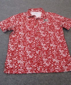 Get Game Day Ready with Columbia PFG Alabama Crimson Tide Logo Hawaiian Shirt