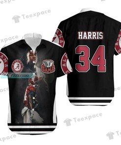 Get Ready for Game Day with Alabama Crimson Tide 34 Damien Harris Hawaiian Shirt