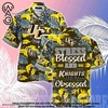 Get Ready for Summer with Ucf Knights Stress Blessed Obsessed Summer Beach Hawaiian Shirt