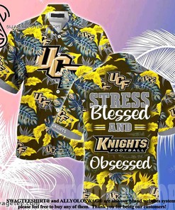 Get Ready for Summer with Ucf Knights Stress Blessed Obsessed Summer Beach Hawaiian Shirt