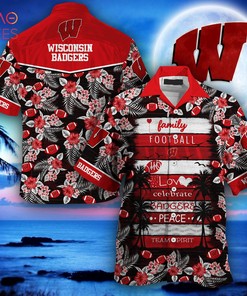 Get Ready for Summer with Wisconsin Badgers Hawaiian Shirt