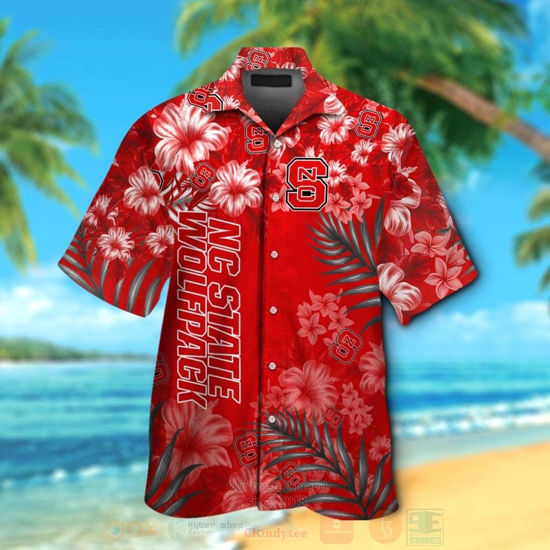 Get Ready for the Beach with the BEST NCAA North Carolina State Wolfpack Hawaiian Shirt and Shorts Set