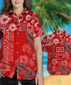 Get Ready for the Beach with the BEST NCAA North Carolina State Wolfpack Hawaiian Shirt and Shorts Set