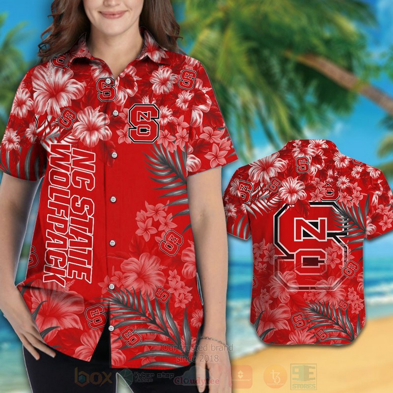 Get Ready for the Beach with the BEST NCAA North Carolina State Wolfpack Hawaiian Shirt and Shorts Set