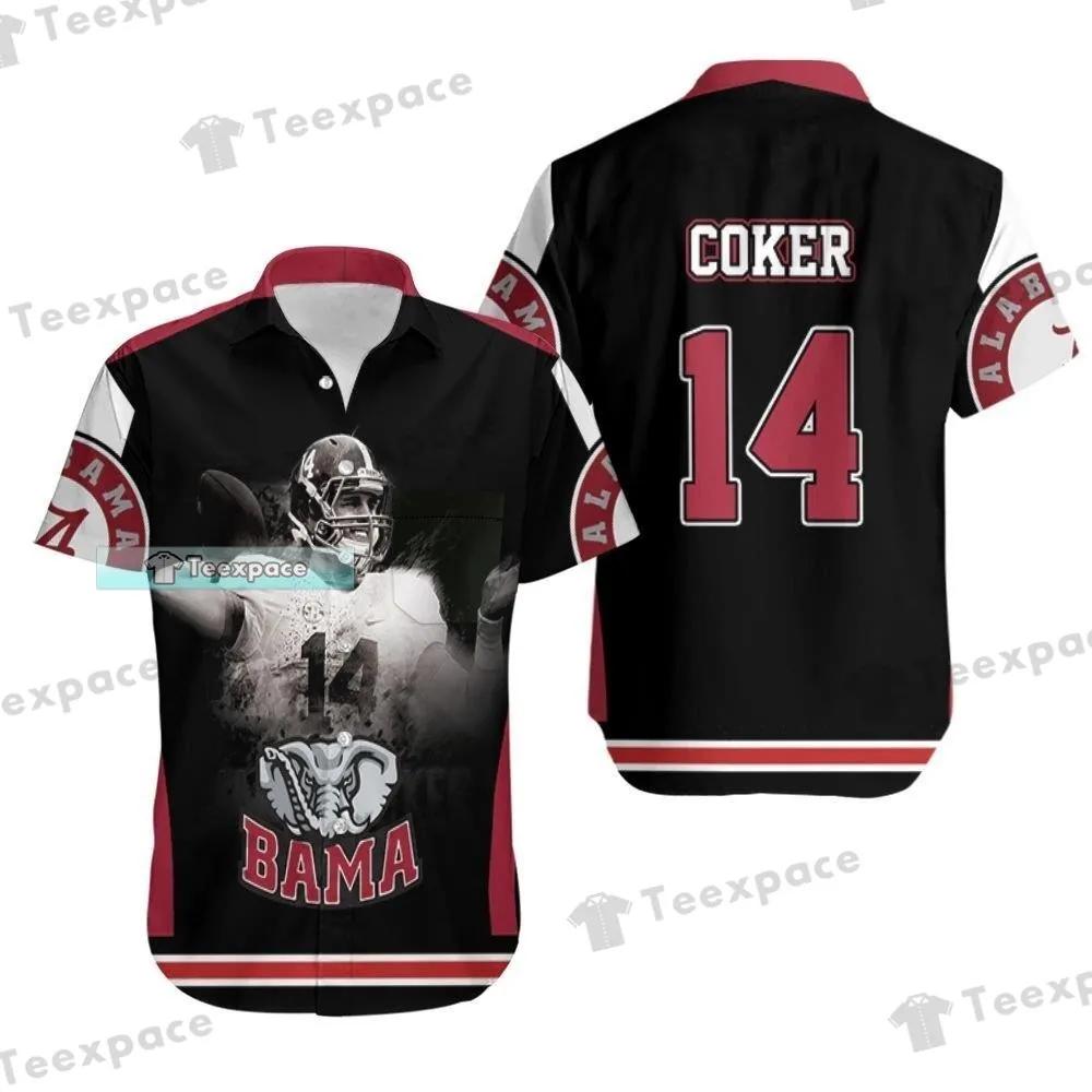 Get Your Game Day Groove On with Alabama Crimson Tide 14 Jake Coker Hawaiian Shirt
