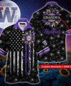 Get into the Summer Spirit with Washington Huskies Hawaiian Shirt 