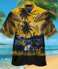 Go Classic with West Virginia Mountaineers Wvu Hawaiian Shirt