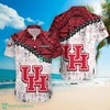 Grunge Polynesian Tattoo NCAA Houston Cougars Hawaiian Shirt for Men 