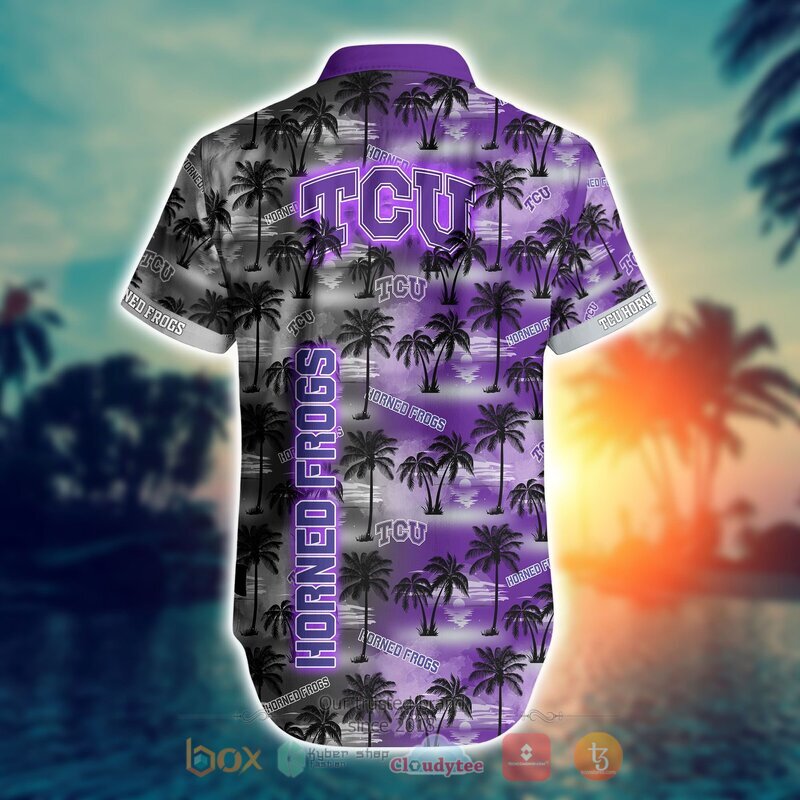 HOT NCAA TCU Horned Frogs Coconut Hawaiian Shirt and Shorts - Perfect for Summer