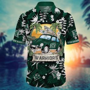 Hawaii Rainbow Warriors NCAA Flower Hawaii Shirt For Fans Ver 1