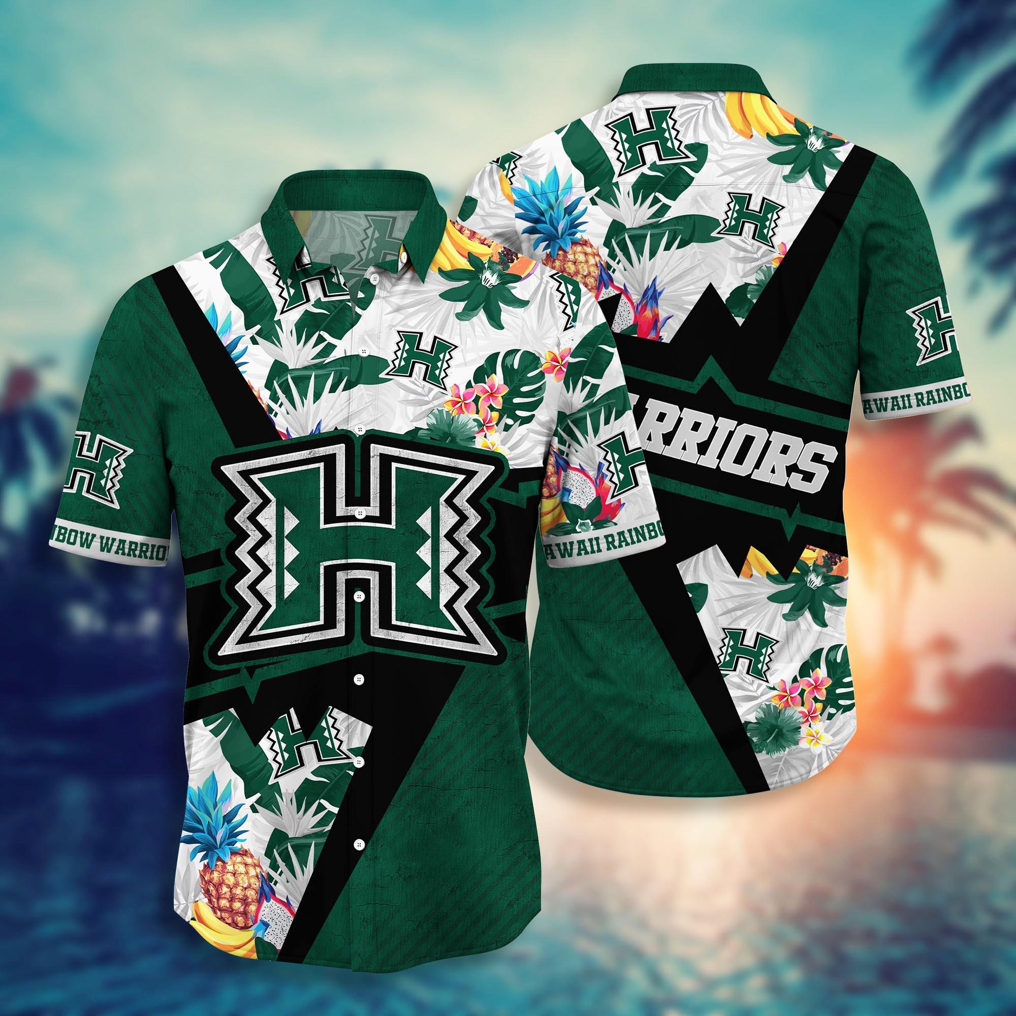 Hawaii Rainbow Warriors NCAA Flower Hawaii Shirt For Fans Ver 12